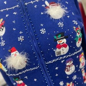 Vintage Christmas Sweater XL